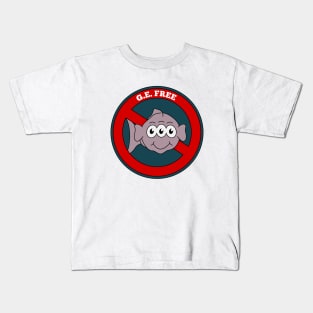 G.E. Free Three eyed fish Kids T-Shirt